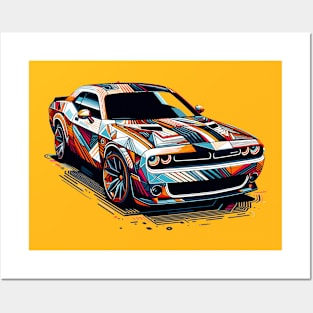 Dodge Challenger Posters and Art